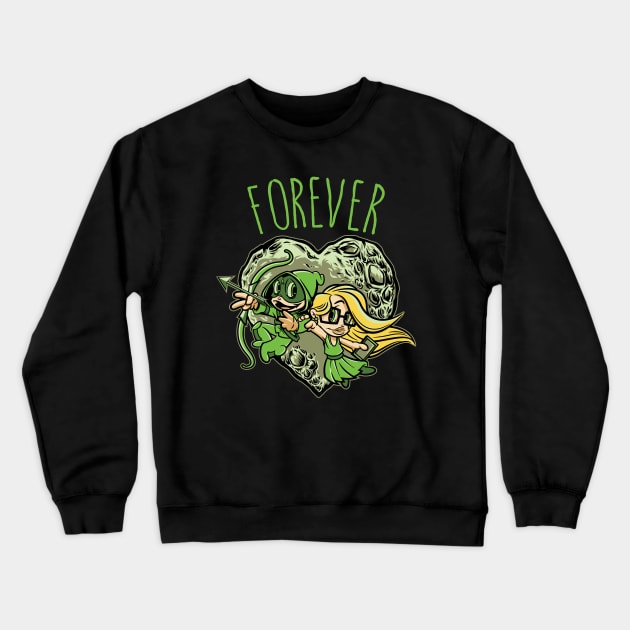 Forever Crewneck Sweatshirt by Blueswade